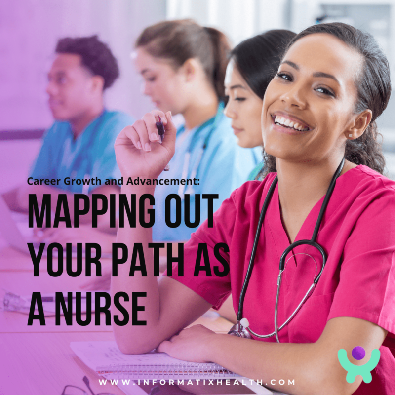 Career growth and advancement:  MAPPING OUT YOUR PATH AS A NURSE