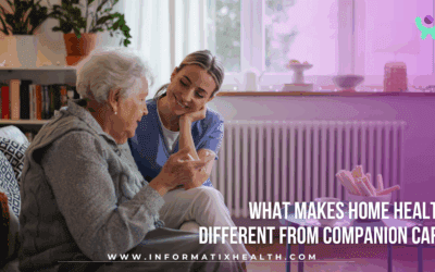 What Makes Home Health Different from Companion Care