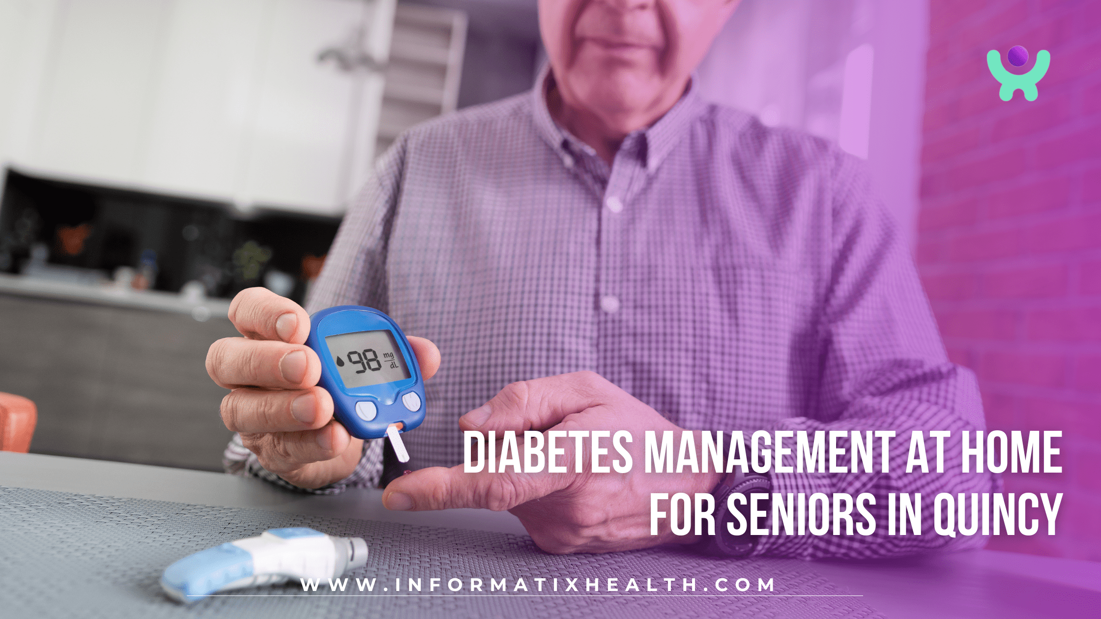 Diabetes Management at Home for Seniors in Quincy