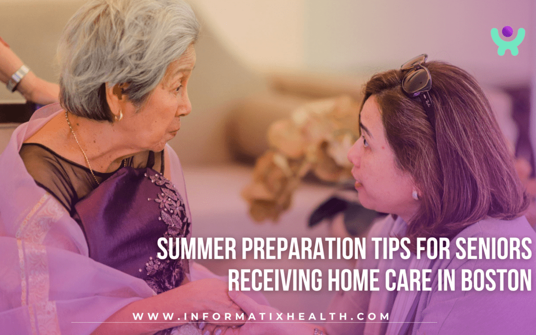 Summer Preparation Tips for Seniors Receiving Home Care in Boston